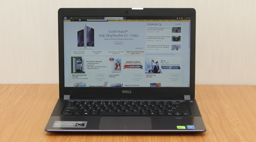 nhung laptop mong nhe trong tam gia 15 trieu dong