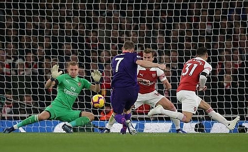 truc tiep arsenal vs liverpool 0 1 h2 vong 11 ngoai hang anh the kopites mo ti so