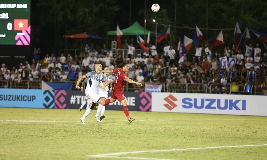 Trực tiếp Philippines vs Việt Nam (0-1, H1), bán kết AFF Cup 2018: Anh Đức mở tỉ số truc tiep philippines vs viet nam 0 1 h1 ban ket aff cup 2018 anh duc mo ti so