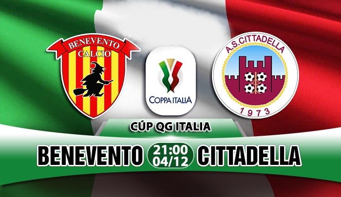 nhan dinh benevento vs cittadella copa italia mua giai 2018 2019