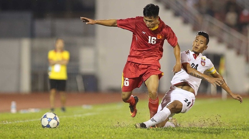 truc tiep u21 viet nam vs u21 myanmar u21 quoc te 2018 cho dan em quang hai toa sang