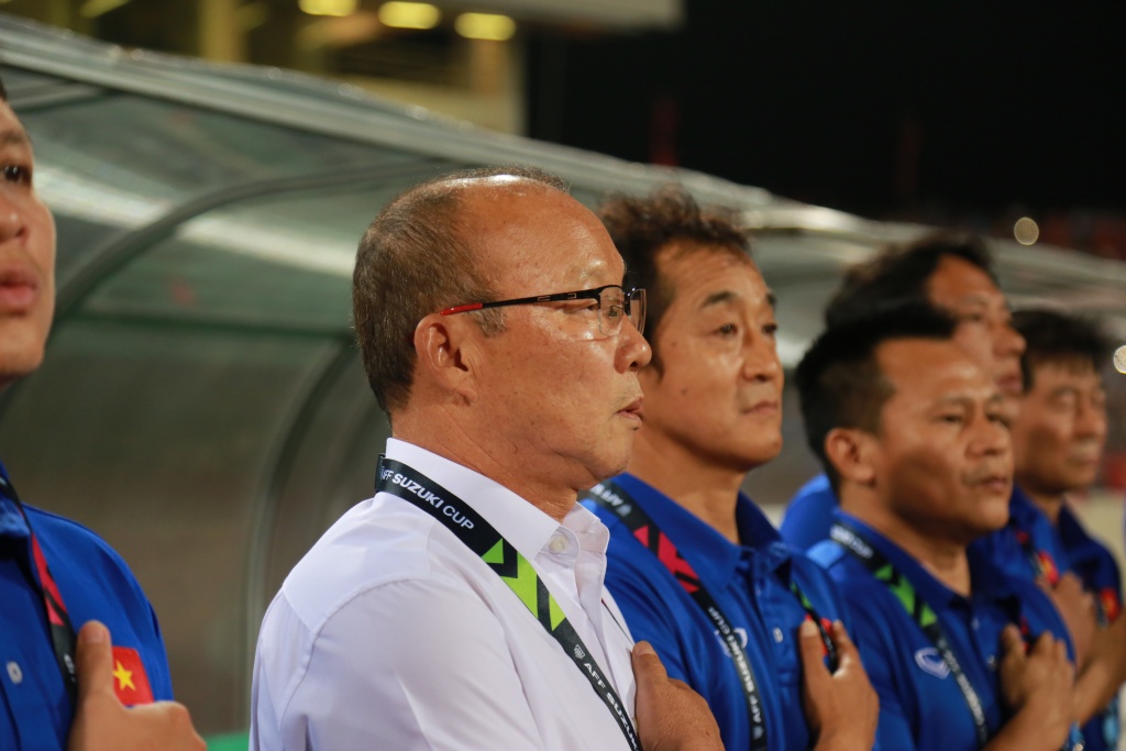viet nam vo dich aff cup 2018 khi hlv park hang seo chung minh mourinho da sai