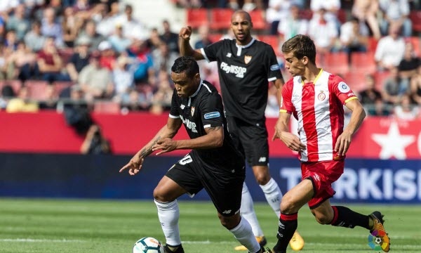 truc tiep sevilla vs girona vong 16 la liga mua giai 2018 2019 xu andalusia khong men khach