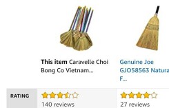 Lá chuối, chổi chít Việt Nam giá tiền triệu liệu có ai mua?