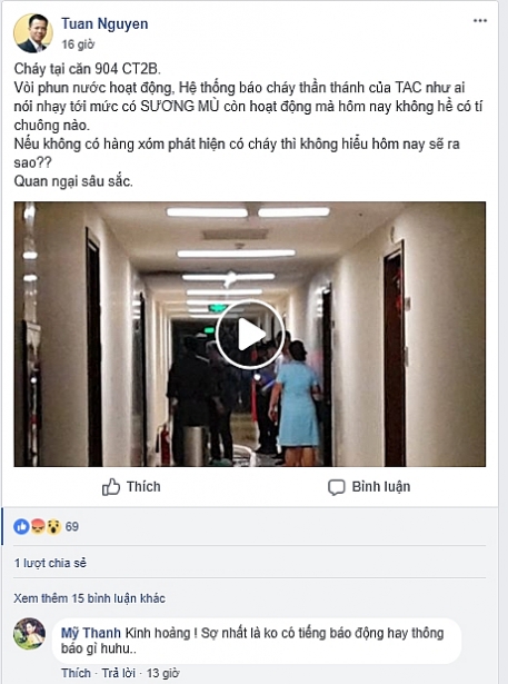 chay chung cu trang an complex vi sao chuong bao chay khong keu
