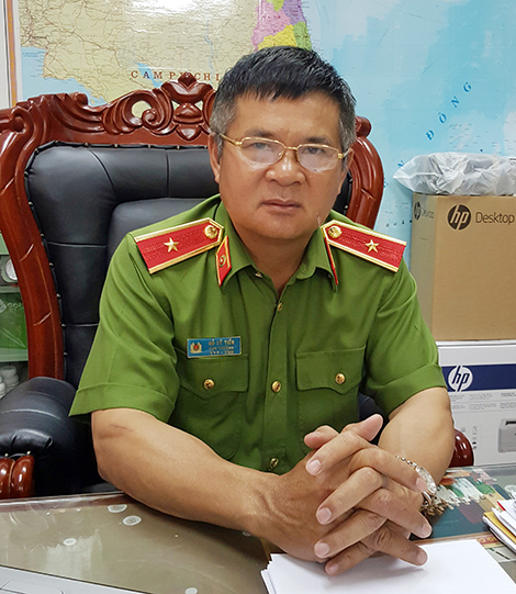 thieu tuong ho sy tien va duyen no voi nghe danh an