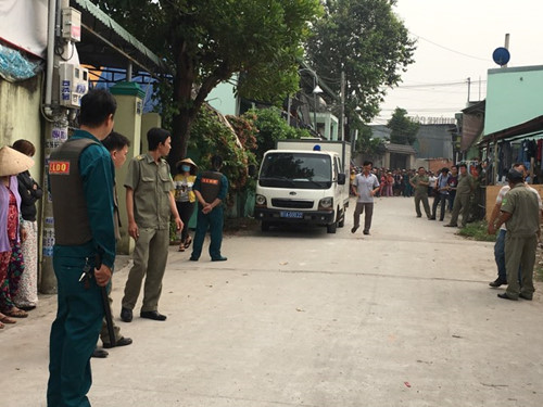 dang thuc nghiem hien truong vu vo sat hai chong roi phan xac o binh duong