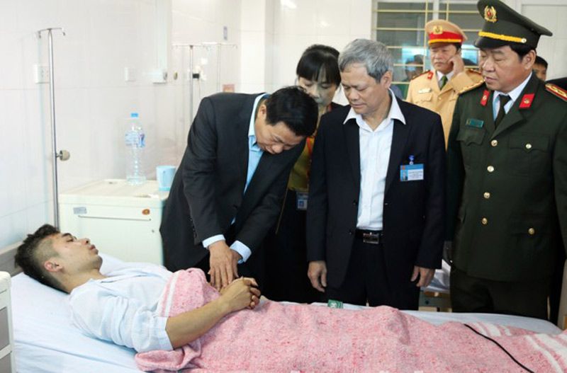 vu no xe khach o bac ninh ai den bu cho nan nhan