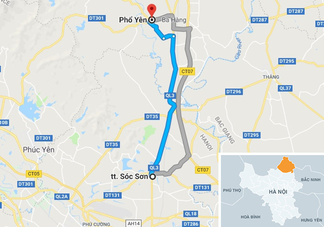 bat tai xe taxi hat canh sat len nap capo chay suot 20 km