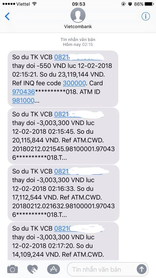 nhieu tai khoan ngan hang bong dung mat tien trong dem 26 tet