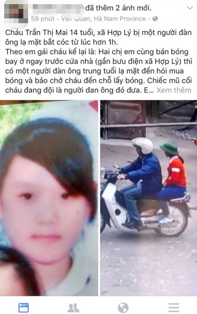 su that bat ngo vu nu sinh 14 tuoi mat tich khi ban bong bay