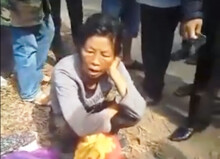 Người phụ nữ lạ mặt bị người dân “vây” vì nghi thôi miên