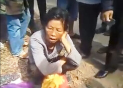 Người phụ nữ lạ mặt bị người dân “vây” vì nghi thôi miên