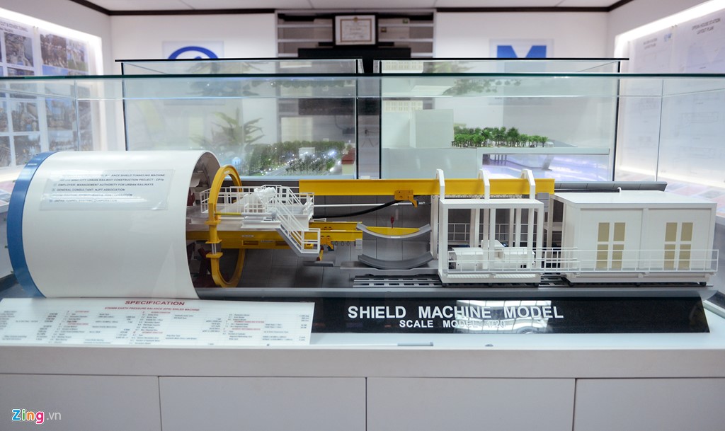 can canh robot hien dai khoan ham metro o sai gon