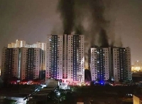 chay chung cu o sai gon cac nan nhan duoc cap cuu o dau