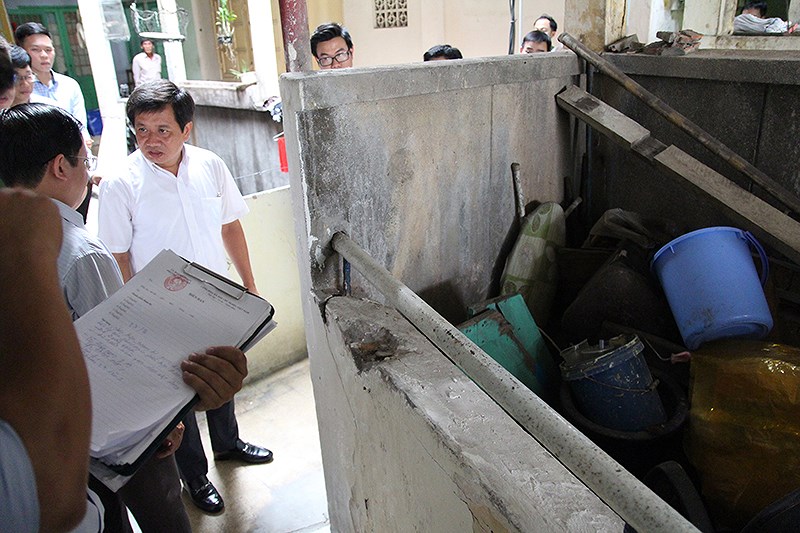 ong doan ngoc hai di kiem tra pccc tai quan 1