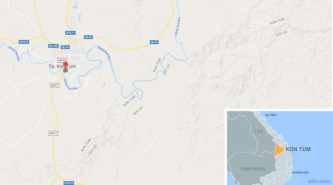 canh sat vao rung lung nhom nghi can ban chet nguoi giua ban ngay