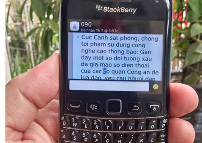 ha noi tai dien thu doan mao danh cong an goi dien lua dao