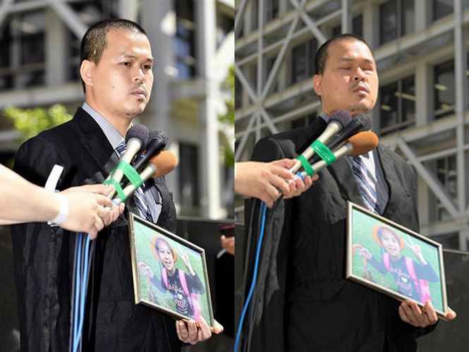 Cha bé Nhật Linh mang ảnh con gái đến phiên xét xử tại Nhật Bản cha be nhat linh mang anh con gai den phien xet xu tai nhat ban