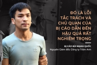 nong nguyen giam doc benh vien da khoa tinh hoa binh truong quy duong da ve nuoc