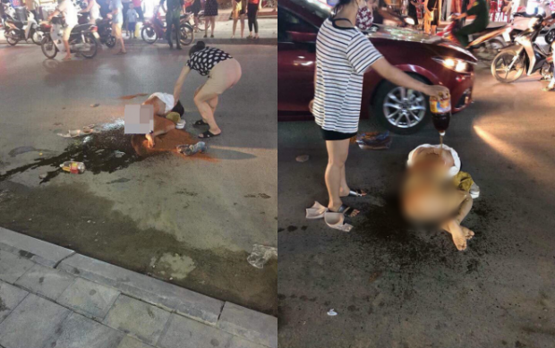 vu lot do do nuoc mam bot ot danh ghen o thanh hoa nguoi dang clip co vi pham luat an ninh mang