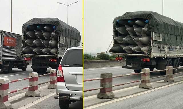 nguoi dan hoang mang sau vu bat 2 xe tai cho binh nhien lieu nghi cua may bay ve thu phu dong nat