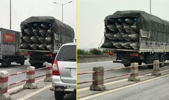Người dân hoang mang sau vụ bắt 2 xe tải chở bình nhiên liệu nghi của máy bay về 'thủ phủ đồng nát'