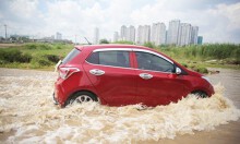 Cách xử lý khi xe ô tô bị ngập nước