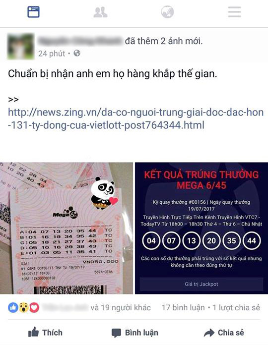 dan mang tranh nhau nhan trung doc dac hon 131 ty dong cua vietlott