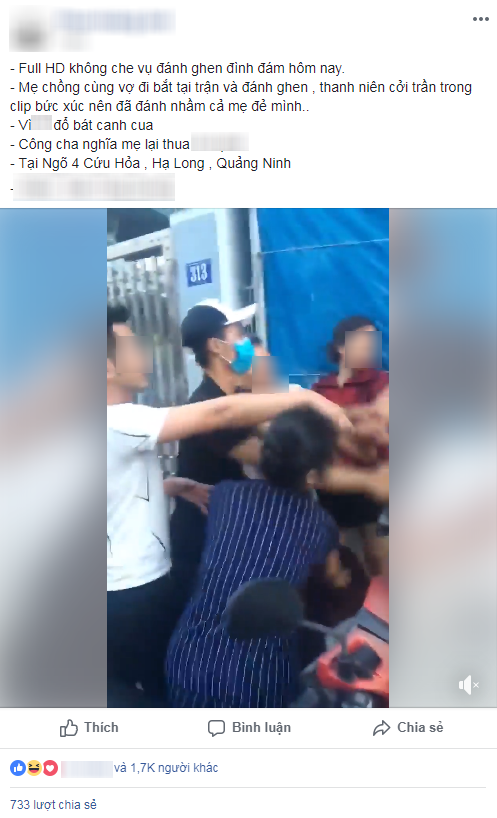 me chong dan con dau di danh ghen con trai benh nhan tinh danh lai ca me de