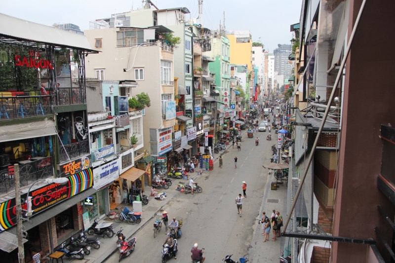 can canh pho di bo bui vien truoc ngay khai truong