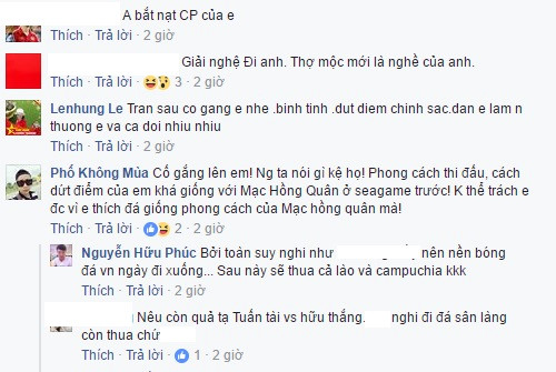 dan mang lam loan facebook tuan tai sau tran hoa cua u22 viet nam
