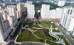 Toàn cảnh khu tái định cư lớn nhất TP HCM không người ở