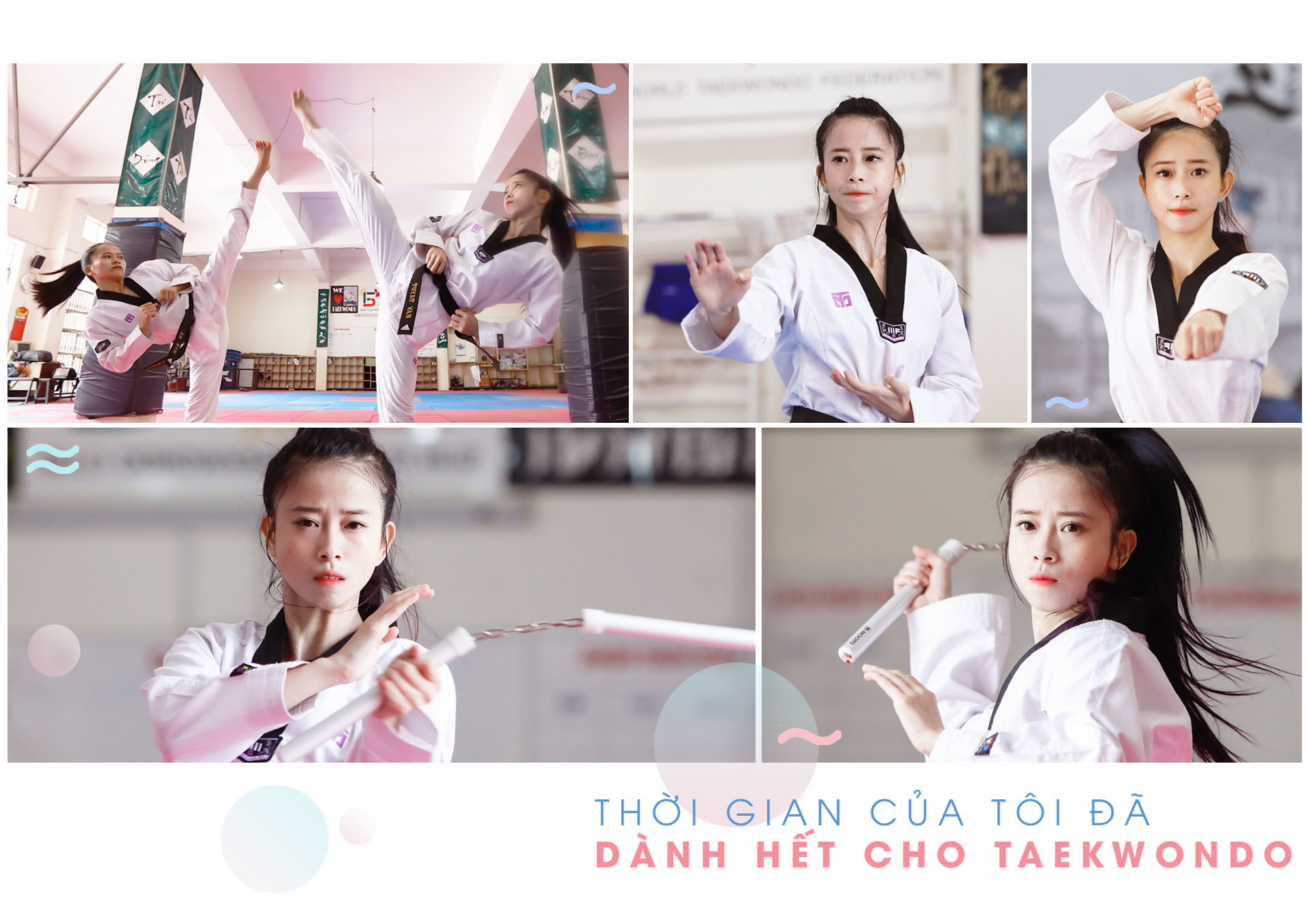 hot girl taekwondo chau tuyet van co don tren dinh so 1