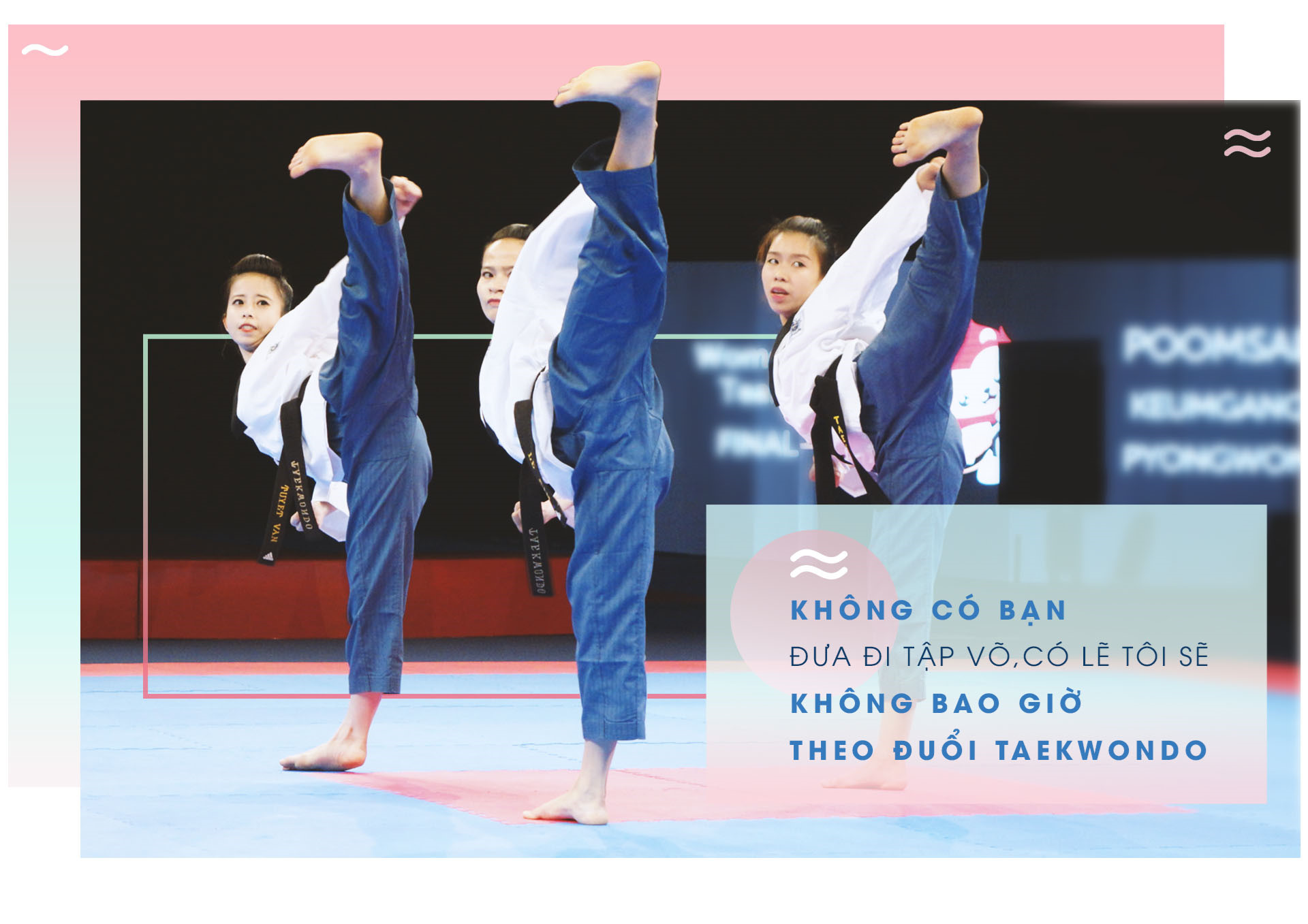 hot girl taekwondo chau tuyet van co don tren dinh so 1