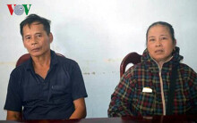 Gây tai nạn, vợ chồng lái xe tải sơn lại xe để đối phó với công an