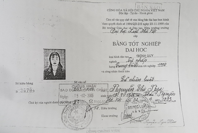 vu tham phan dung bang gia xem xet lai nhung ban an da xu