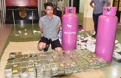 Một trong hai tử tù bỏ trốn là đối tượng trong vụ giấu 500 bánh heroin vào bình Gas