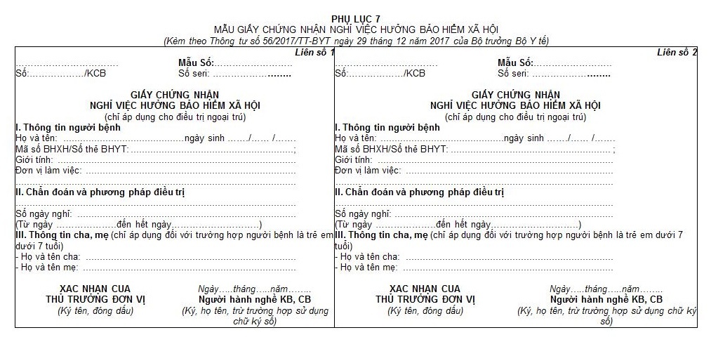 Giấy chứng nhận nghỉ việc hưởng BHXH thế nào là hợp lệ? giay chung nhan nghi viec huong bhxh the nao la hop le