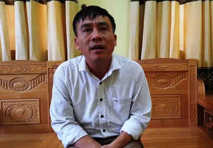 vu no sung ban dan cao su o nghe an moi chu tich xa len lam viec