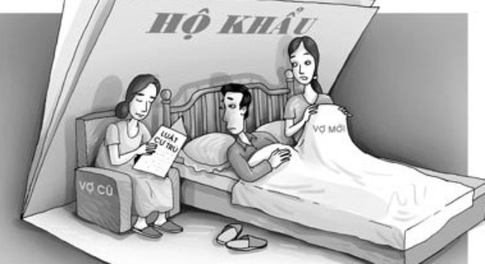 tach ho khau cua vo chong sau khi ly hon