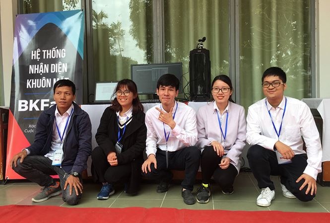 sinh vien sang tao phan mem nhan dien khuon mat