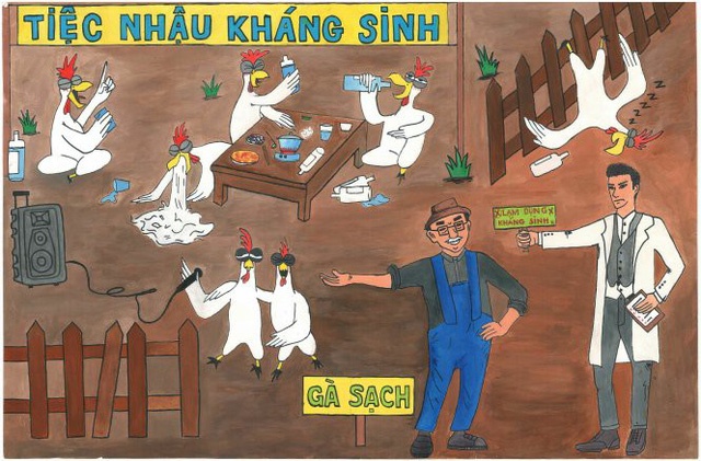 hoc tro thi ve tranh han che khang sinh trong chan nuoi