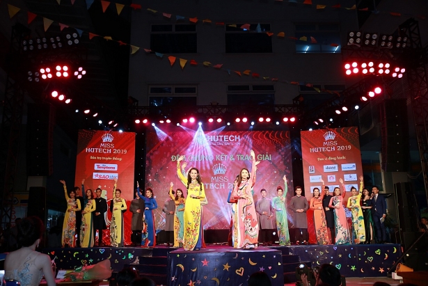 bo doi co gai den tu hom qua miu le va ngo kien huy pha dao miss hutech 2019