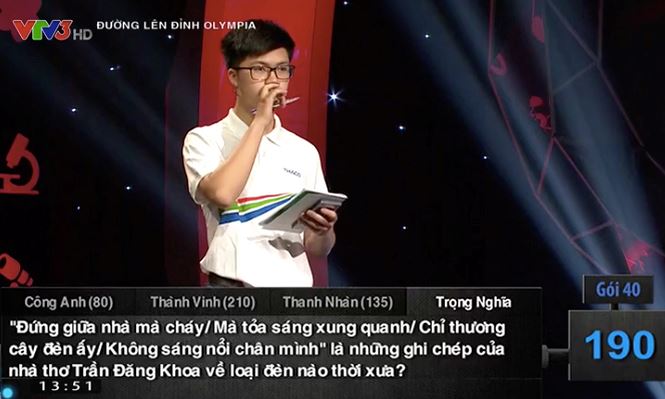 10X Lâm Đồng vụt sáng, nam sinh Hà Nội 'tuột' vòng nguyệt quế Olympia 10x lam dong vut sang nam sinh ha noi tuot vong nguyet que olympia