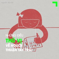Sự thú vị của những người thuận tay trái