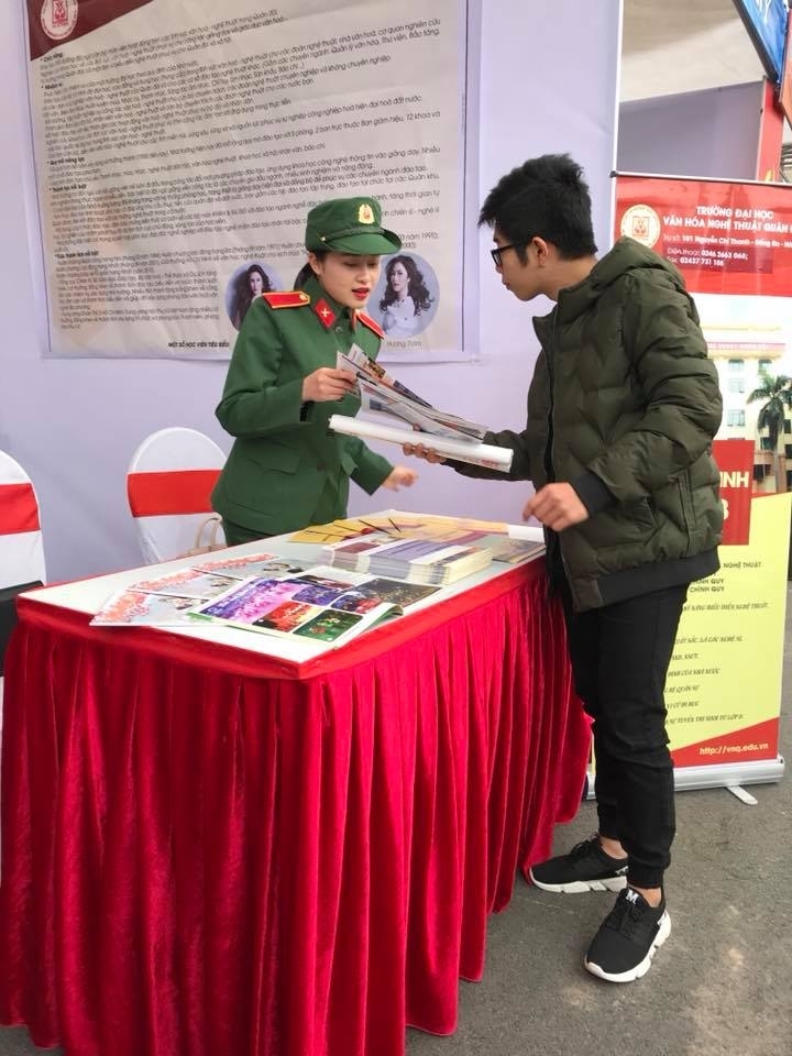 thong tin tuyen sinh 2018 164 dh van hoa nghe thuat quan doi se dung tuyen sinh he dan su