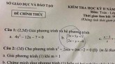 Ra đề sai, Sở Giáo dục Bình Dương cho học sinh lớp 9 toàn tỉnh hưởng trọn điểm phần sai
