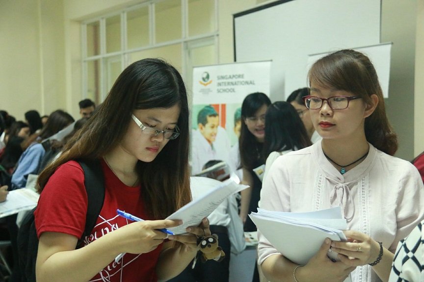sinh vien su pham tap nap tim kiem co hoi viec lam
