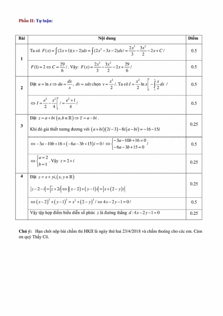 gai chi tiet de thi hoc ky 2 mon toan truong thpt nguyen du